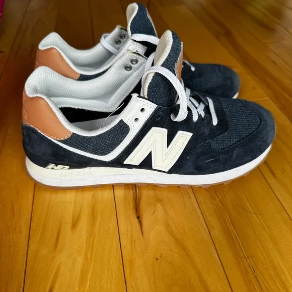 New Balance 574 Natural Indigo Faded Mahogany‎